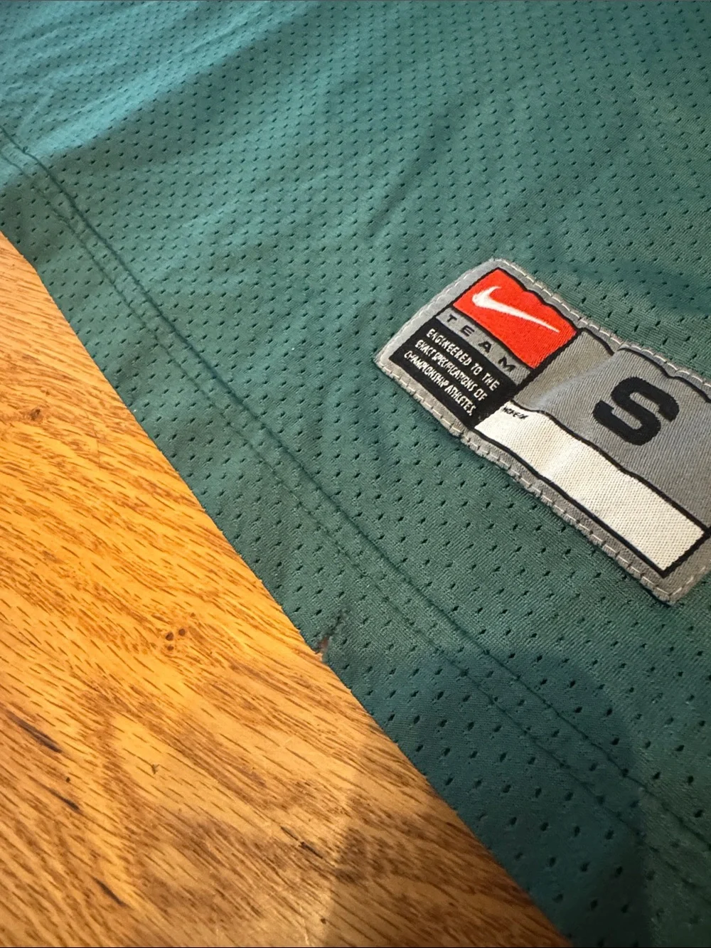 Nike Kids Green Bay Packers Favre Green and Yellow Football Jersey with #4